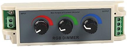 KPBOTL DC12-24V RGB Controller 3channel RGB Led Dimmer Controller for Led Strip 3528 5050