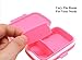 Meta-U Small Pill Box Supplement Case for Pocket or Purse - 3 Removable Compartments Travel Medication Carry Case - Daily Vitamin Organizer Box (Pink)