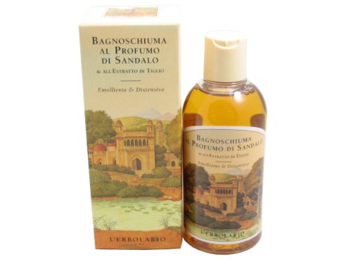 Sandalo (Sandalwood) Bath and Shower Foam by L'Erbolario Lodi