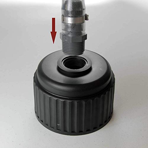 Deluxe Filler Hose & Cap Kit for VP Racing Fuels Jugs W/extra O-Ring and Hose Cap.
