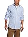 IZOD Men's Striped Essential Woven Shirt, American Dream, Medium
