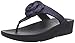 FitFlop Women's Glitterosa Flip Flop, Supernavy, 6 M US