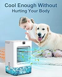 Portable Air Conditioners Fan, 700ml Evaporative
