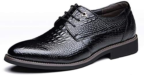 GanQuan2018 Mens Business Oxfords Urban Wingtip Lace-up Yellow Brown Dress Shoes