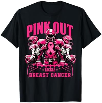 Amazon.com: Pink Out Tackle Breast Cancer Awareness American