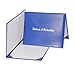GraduationMall Imprinted Diploma Cover for Certificate 8.5''x 11'' Royal,1-Pack