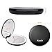 KEDSUM LED Lighted Compact Travel Mirror, 1x/10x Magnification Lighted Makeup Mirror, Hand Held Folding Magnifying Mirror with Lights, Large 5”Wide Illuminated Portable Mirror