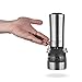 Salt and Pepper Grinder, Nuvita 2 in 1 Electric Salt and Pepper Grinder Set with Adjustable Grind