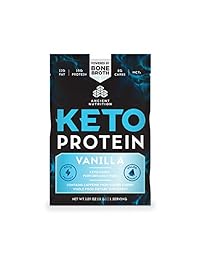 Proteínas Keto, de Ancient Nutrition, Vainilla, 1
