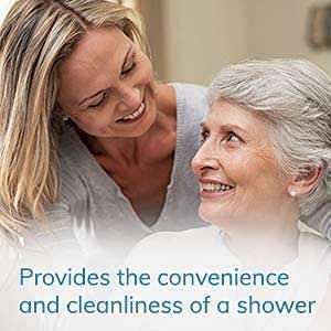 NO-RINSE BATHING WIPES BY CLEANLIFE PRODUCTS  PREMOISTENED AND ALOE VERA ENRICHED FOR MAXIMUM CLEANSING AND DEODORIZING – MICROWAVEABLE, HYPOALLERGENIC, RINSE-FREE