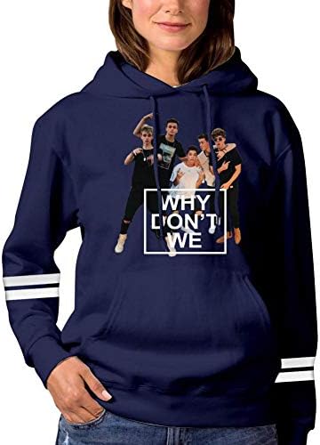 W-why_dont-We Women's Unisex Print Hoodie Hooded Sweatshirt Hat Pouch Pocket Jacket