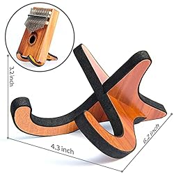 Kalimba Stand Wood Thumb Piano Display Stand