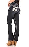 WallFlower Juniors Bling Luscious Curvy Bootcut Jeans
