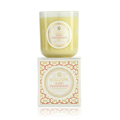 Voluspa Saijo Persimmon Classic Maison Candle, 100 hour 12 oz