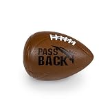 Passback Peewee Foam Football, Ages 4+, Elementary Training Football