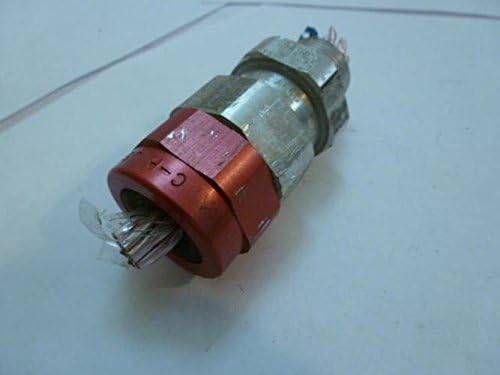 Crouse TMCX285 Armored Cable Connector- with Cables Inside