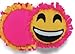 Big Smile Face, Emoji, Sew and Stuff Kit. Felt Pillow Ideal Kids Craft Kit Includes all Supplies. Fun Activity. Ages 5-12. All Inclusive Arts and Crafts, w/ Vibrant Colors Ideal Rainy Day Activity