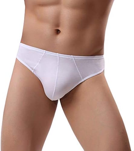 Men Underwear Low Rise Briefs Solid Stretch Hip Bikinis Comfort Soft Boxer Quick Dry Underwear Nightwear