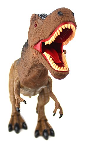 Dinosaur Planet Remote Controlled RC Battery Operated Toy T-Rex Figure w/Shaking Head, Walking Movement, Light Up Eyes & Sounds