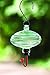 Gardman BA05701 Oval Green Swirl Glass Hummingbird Feeder, 6