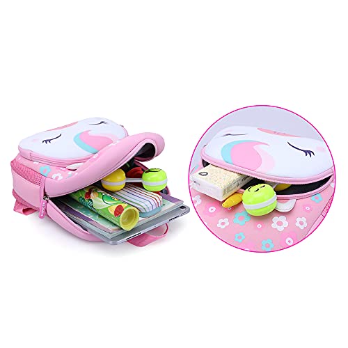 KK CRAFTS Toddler Backpack, Waterproof Preschool Backpack, 3D Cute