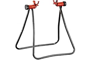 Utility Bicycle Stand, Foldable Mechanic Repair Rack, Aluminum Portable Height Adjustable Bike Repair Stand for Indoor Outdoo