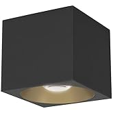 Maxim Stout - 18W 1 LED Square Flush Mount-4.25 Inches Tall and 4.75 Inches Wide