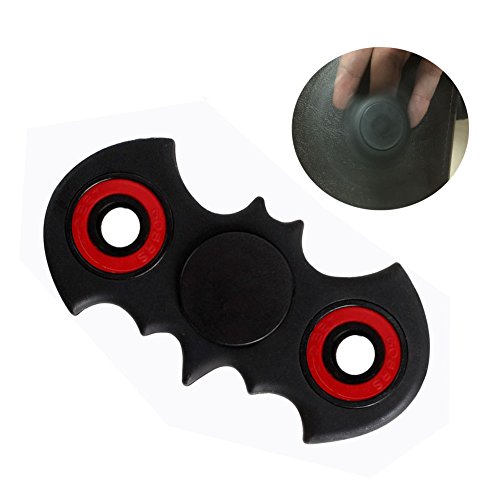 Fidget Spinner High Speed 1-3mins Spins Finger Playing or Table Top Spinning, Fidget Toys for Adults and Kids by ChiCheng (black)