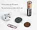 Biyrly 0.01Hz~300000Hz Adjustable Schumann Sine Wave Resonance Generator Ultra-Low Frequency Pulse Generator Resonator USB 150 Pcs Round Magnets