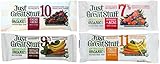 Betty Lou's Just Great Stuff Bars Variety Pack, Four Flavors, 12 Bars