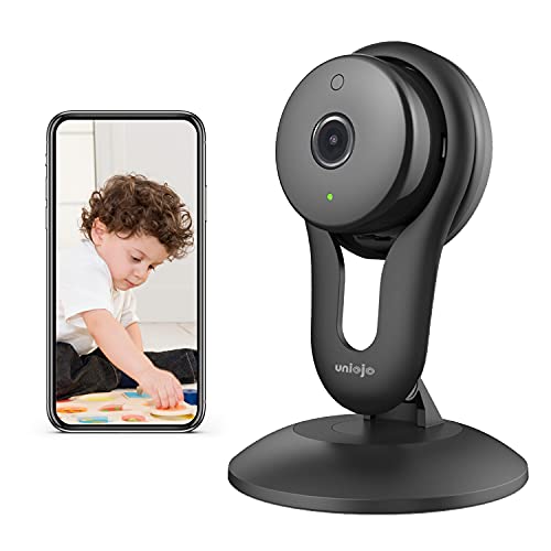 UNIOJO Indoor Security Camera, 2.4GHz WiFi Camera with Motion Alert