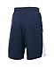 Under Armour Girls' Pop A Shot Basketball Short, Midnight Navy/White, Youth Medium