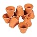 Juvale 10-Pack 2-Inch Mini Terracotta Pots with Drainage Holes for Succulents, Plants, Herbs, and Flowers, Small Clay Pot Planters for Indoor and Outdoor Gardening, Crafts