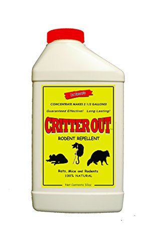 Mouse, Rat and Rodent Repellent: Critter Out 32oz Concentrate