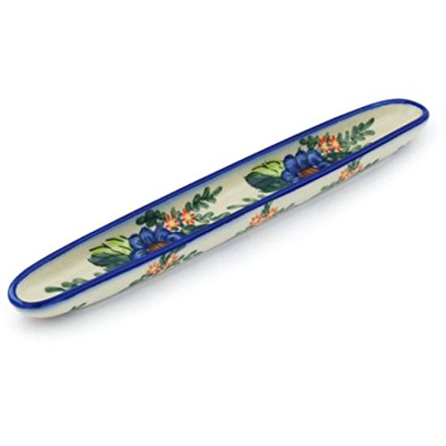 Click Here to See More Images Ceramika Bona H0516H Polish Pottery Ceramic Olive Dish Hand Painted, 13-Inch