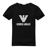 Emporio Armani Logo Men's Classic Short Sleeve Cotton T-Shirt
