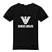 Emporio Armani Logo Men's Classic Short Sleeve Cotton T-Shirt