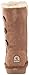 BEARPAW Girl's Lauren Youth Fashion Boot, Hickory, 2 M US Big Kid