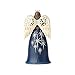 Enesco Jim Shore Heartwood Creek Nativity Angel with Pierced Wings Stone Resin, 10.3” Figurine