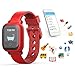 New - Octopus Kids Smart Watch v2 - Red - Plan Activities, Responsibilities and Healthy Habits - Fitness Tracker and Electronic Daily Schedule - Night Light Included