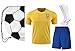 Brazil Neymar #10 Home Kids Soccer Jersey All Youth Sizes Ages