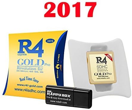 NEW 2017 R4 GOLD PRO Micro SD SDHC Adapter for DS, DSi, &amp; 3DS