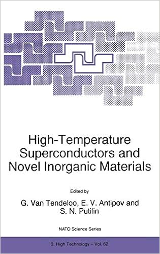 High Temperature Superconductors And Novel Inorganic Materials Nato Science Partnership Subseries 3 62 Van Tendeloo G Antipov E V Putilin S N Amazon Com Books