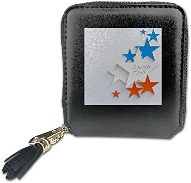 Small Volume Large Capacity Ladies Square Wallet With Tassel Zipper