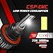 Aukee H13 LED Headlight Bulbs, 50W 6000K 10000 Lumens Extremely Bright (9008 Hi/Lo) CSP Chips Conversion Kit