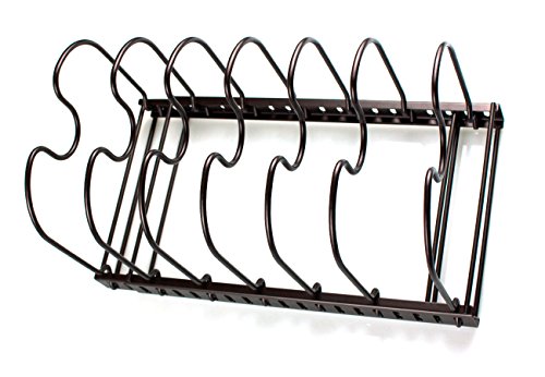 MegaTrue Extendable & Adjustable Pan & Pot Lid Organizer Rack, Cabinet
Countertop Holder Storage for Kitchen,