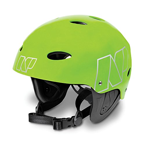 NP Surf Watersports Helmet, Flouro Green Matt, Medium