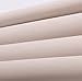 Exclusivo Mezcla 2-Panels Thermal Insulated Blackout Grommet Window Curtain Panel with Tie-Backs - 52 X 84 Inch, Blocking Beige& Coffee for Bedroom and Living Room
