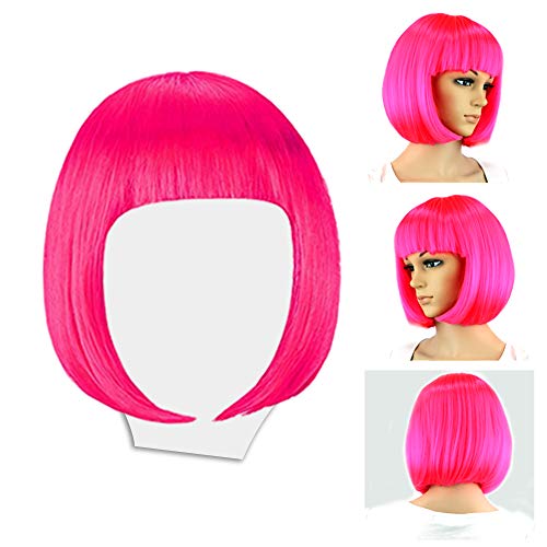 neon colored wigs