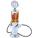 Wyndham House Bar Butler Antique Gas Pump Beverage Dispenser with 2 16 Ounce Containers, Silver